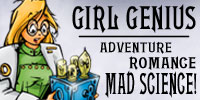 Girl Genius comics
