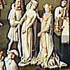 Some of the figures in the Philippe le bon painting