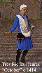 Man in Coif from the Tres Riches Heures