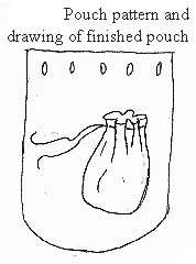 U shaped pouch